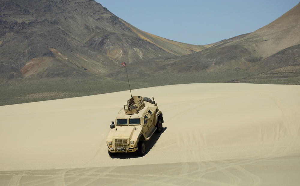 Combat tactical vehicle technology undergoes testing in Carson City