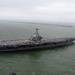 USS George Washington gets underway for deployment