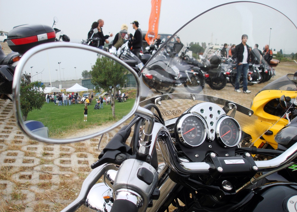 Sigonella service members partake in the 2nd Annual Sigonella Motor Rally