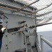 Sailors keep watch aboard USS Peleliu