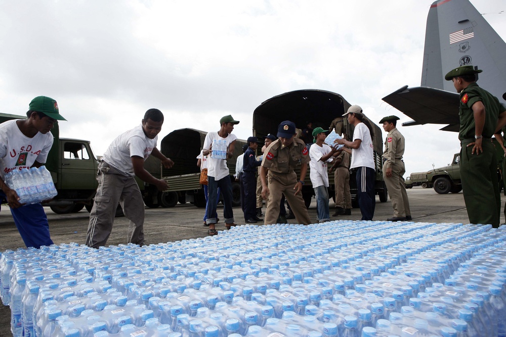 Supporting relief efforts after cyclone nagris