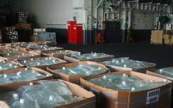 Cyclone Nargis Relief Work by USS Essex