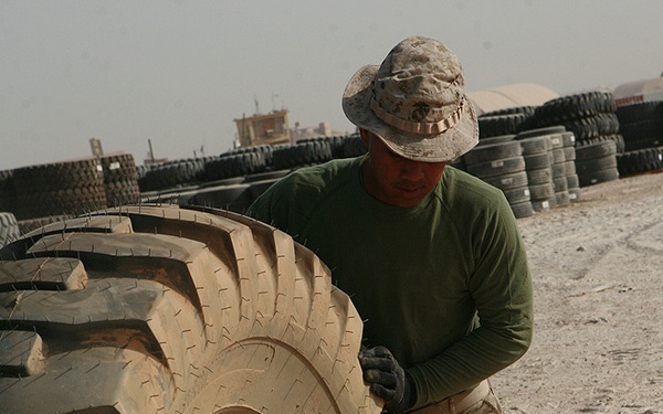 Supply Battalion stocks, stores, supplies Multi-National Force-West