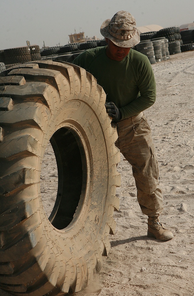 Supply Battalion stocks, stores, supplies Multi-National Force-West