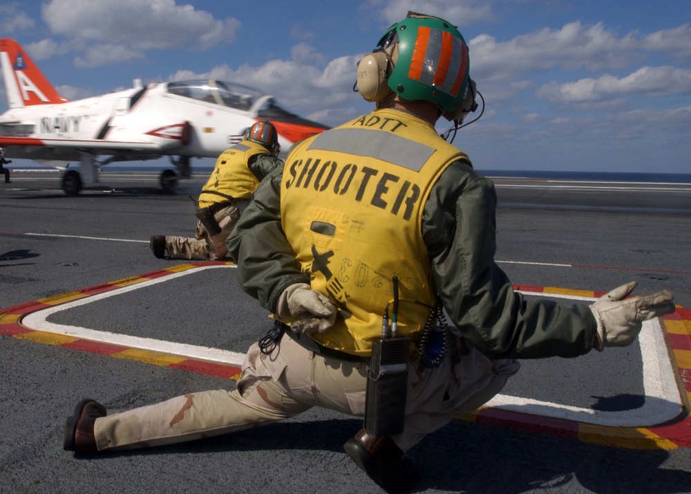 T-45 launch from USS Theodore Roosevelt