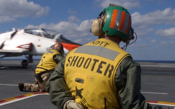 T-45 launch from USS Theodore Roosevelt