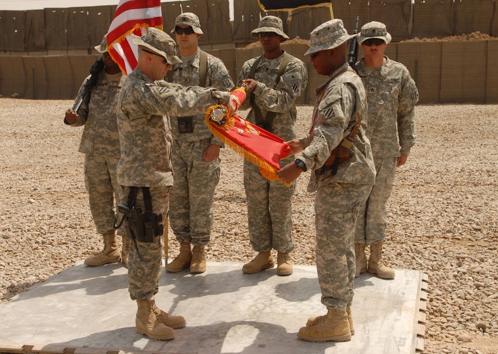 27th Field Artillery takes over command at Combat Outpost Salie
