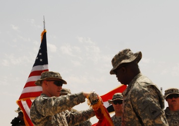 27th Field Artillery takes over command at Combat Outpost Salie