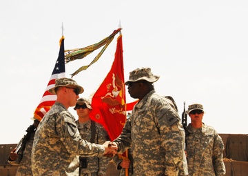 27th Field Artillery takes over command at Combat Outpost Salie