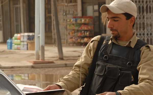 Getting "Baghdad Now" out in Doura