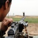 Iraqi Police Construct Barricades