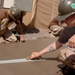 Construction work at Camp Lemonier