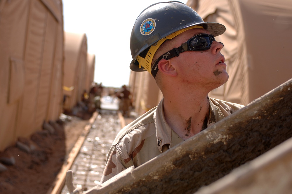 Construction Work at Camp Lemonier