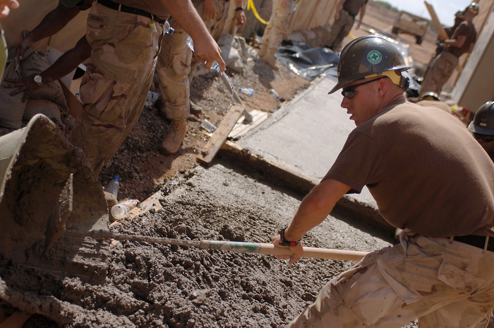 Construction Work at Camp Lemonier