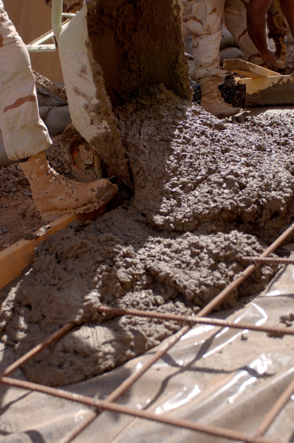 Construction Work at Camp Lemonier