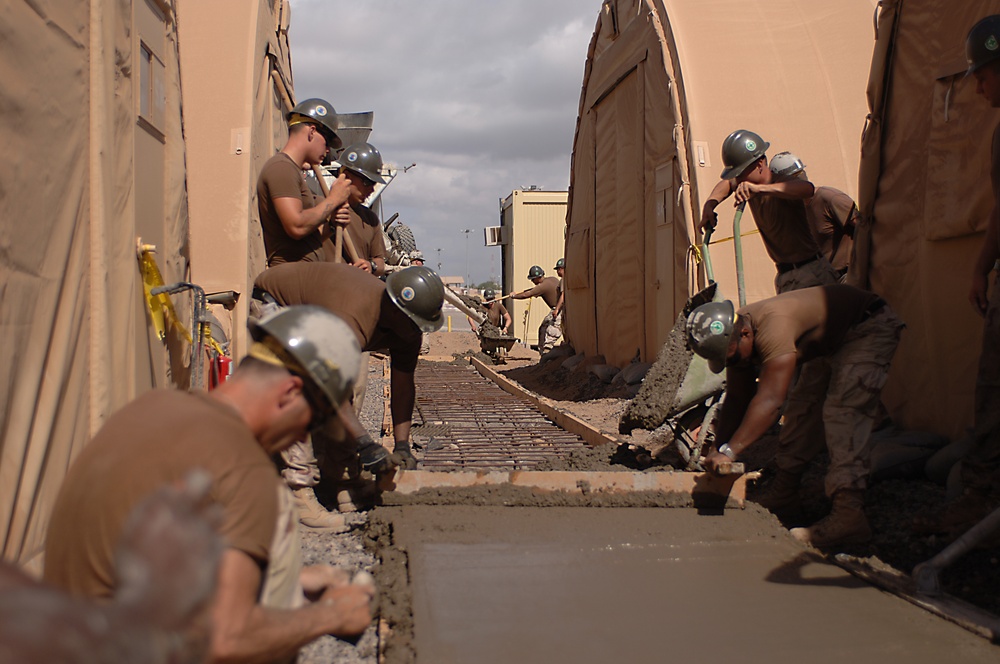 Construction Work at Camp Lemonier