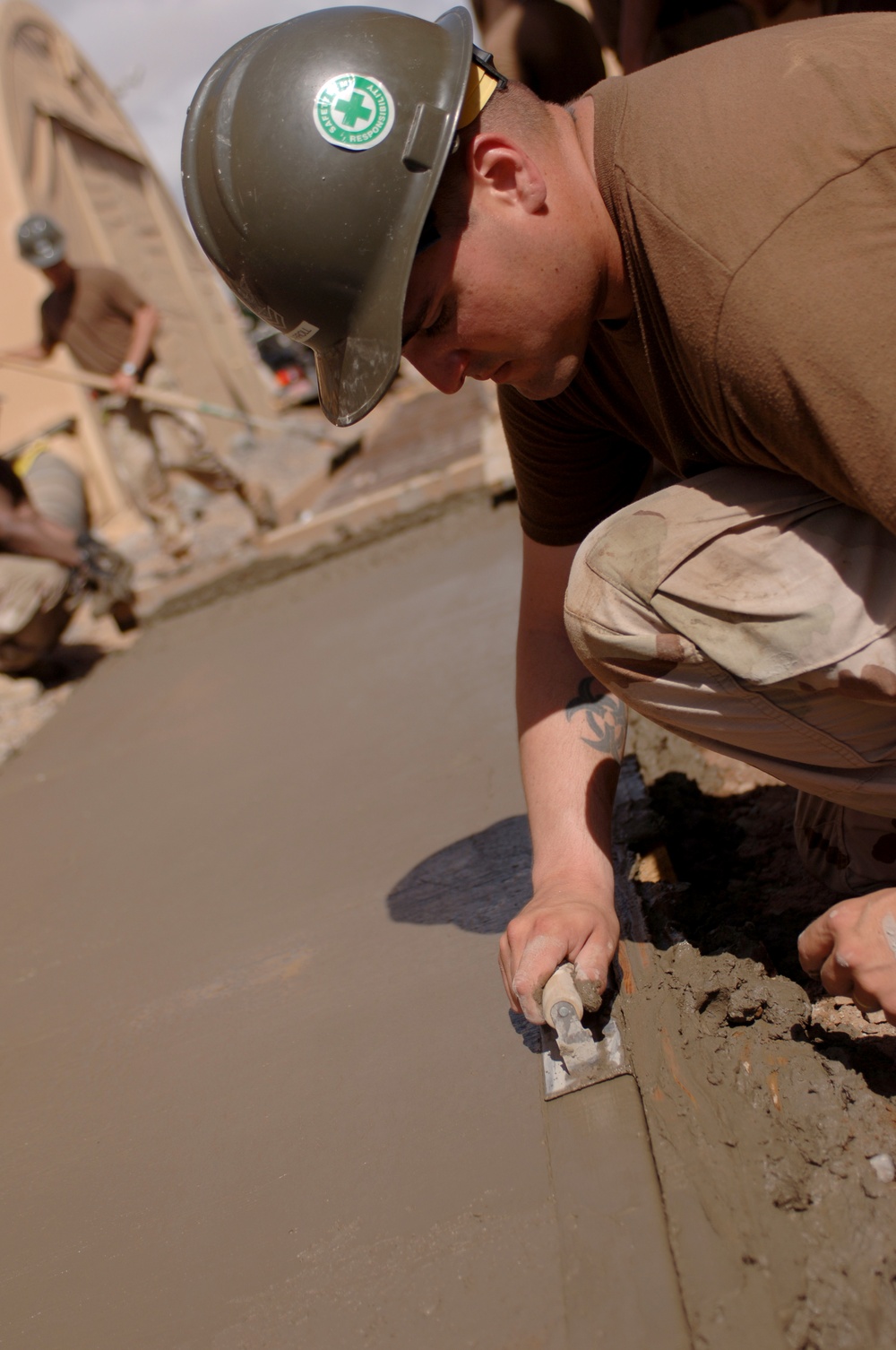 Construction Work at Camp Lemonier