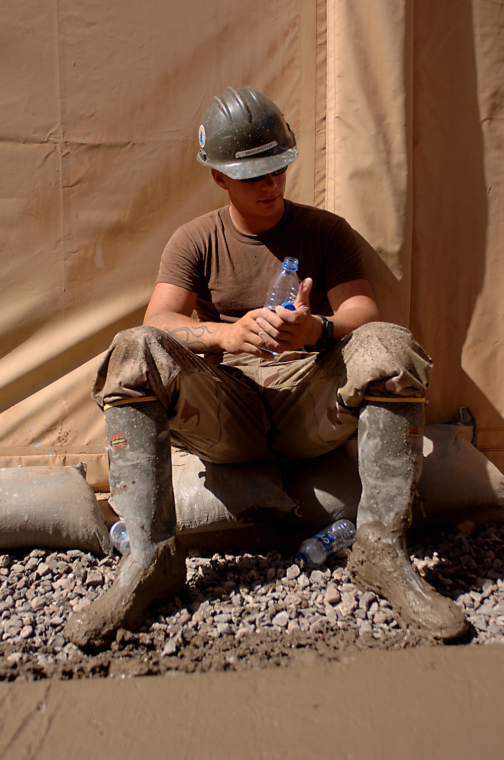 Construction Work at Camp Lemonier