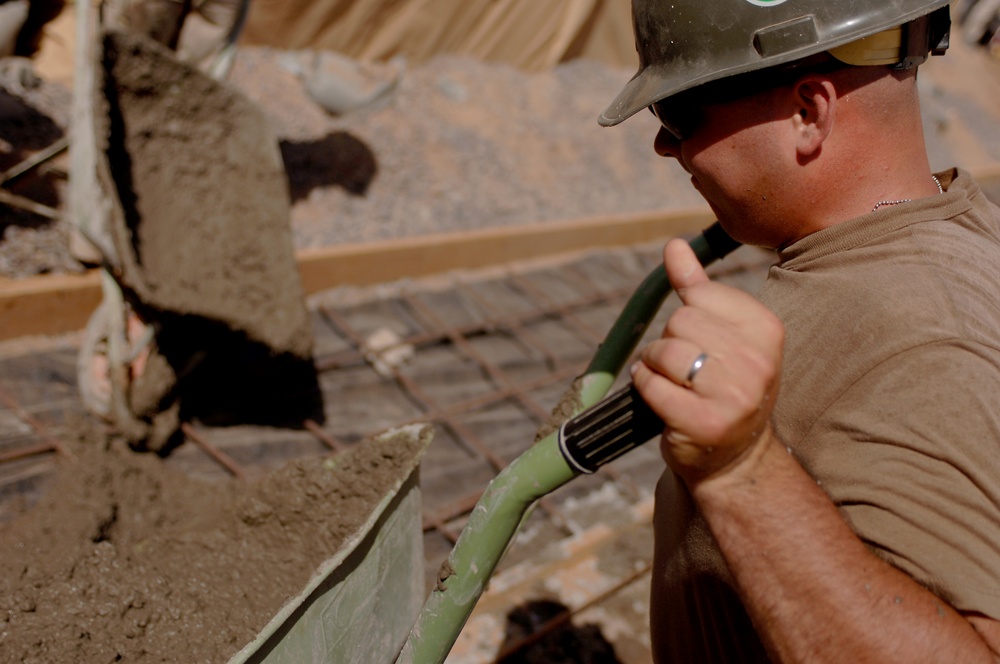 Construction Work at Camp Lemonier