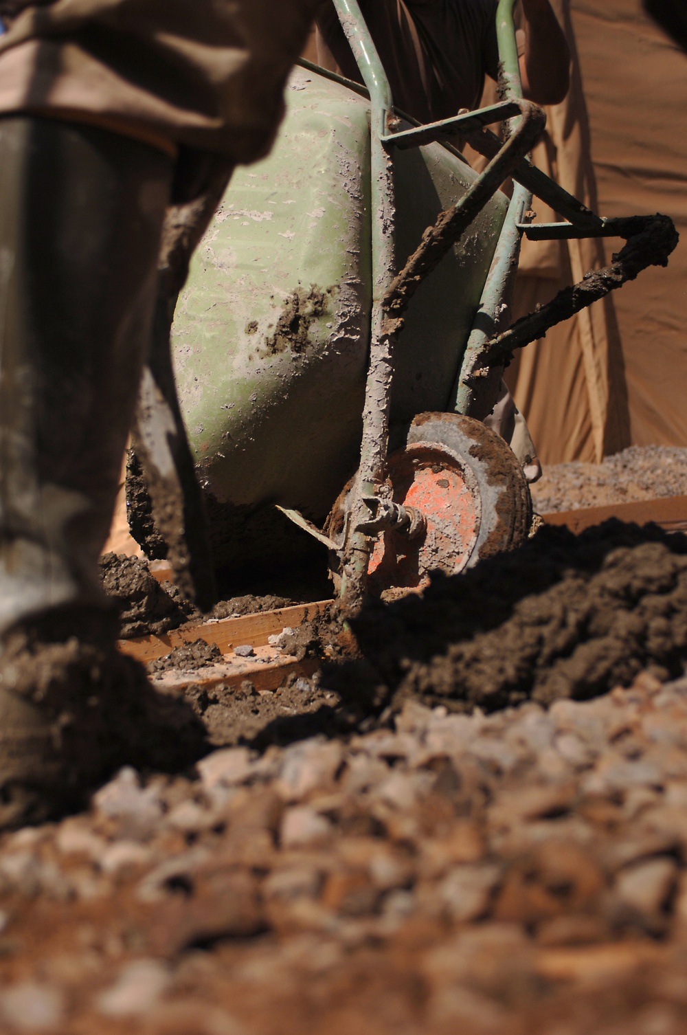 Construction Work at Camp Lemonier