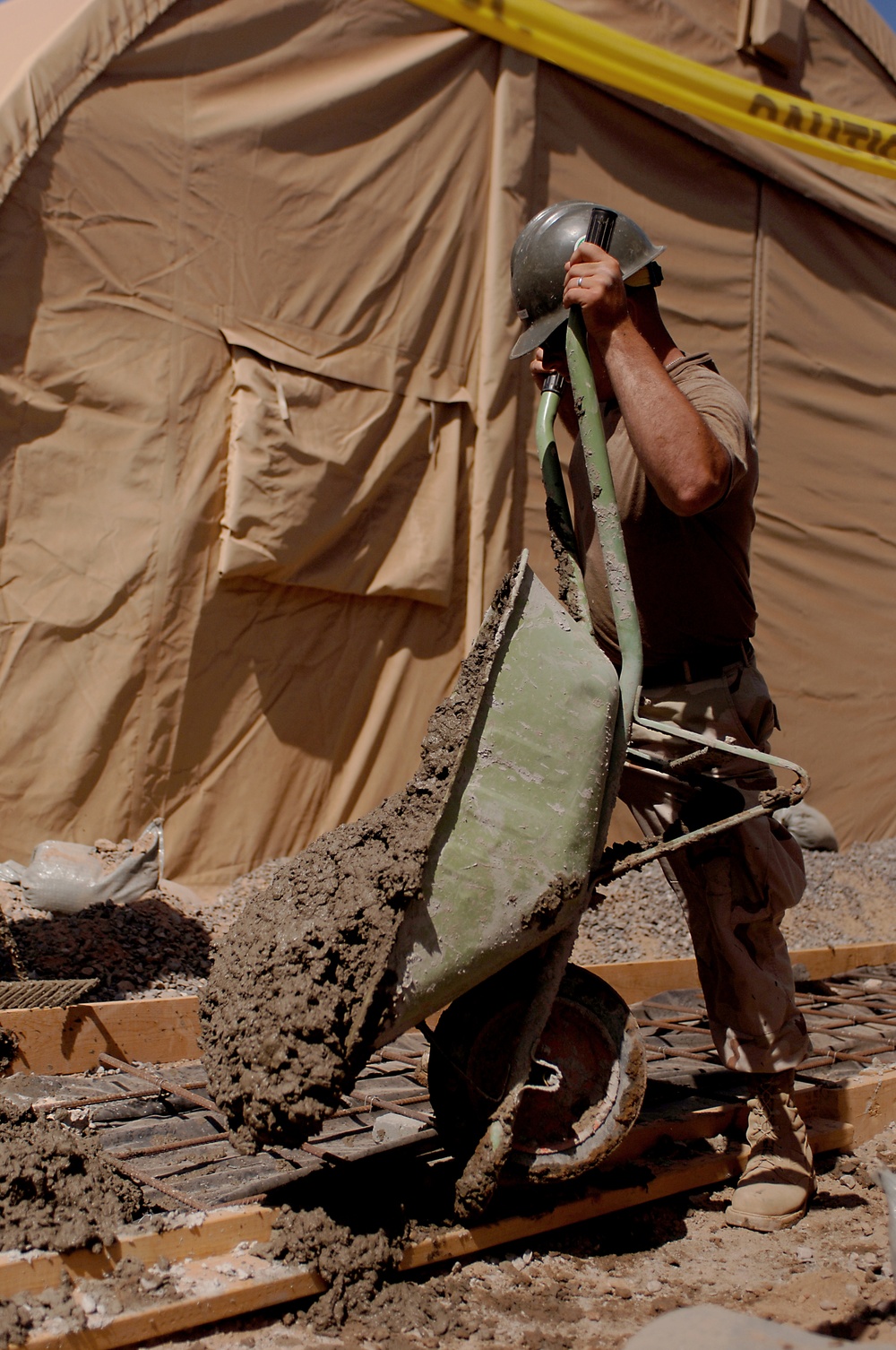 Construction Work at Camp Lemonier