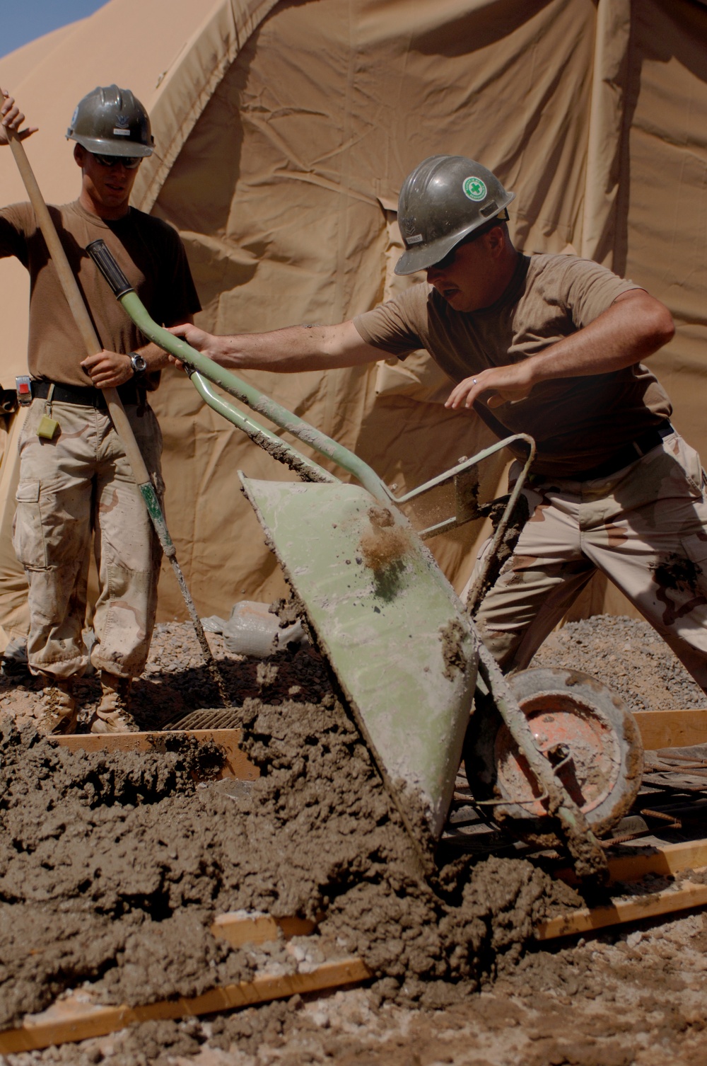 Construction Work at Camp Lemonier