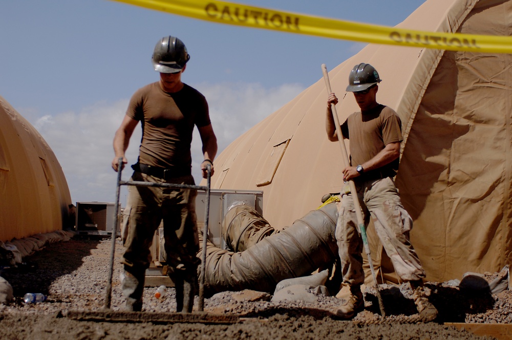 Construction Work at Camp Lemonier