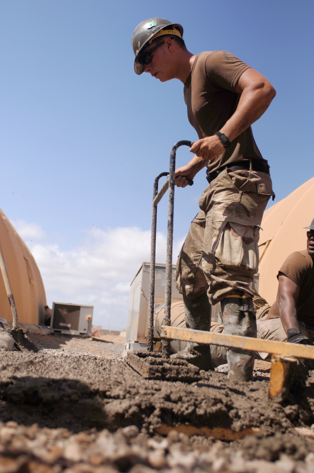 Construction Work at Camp Lemonier