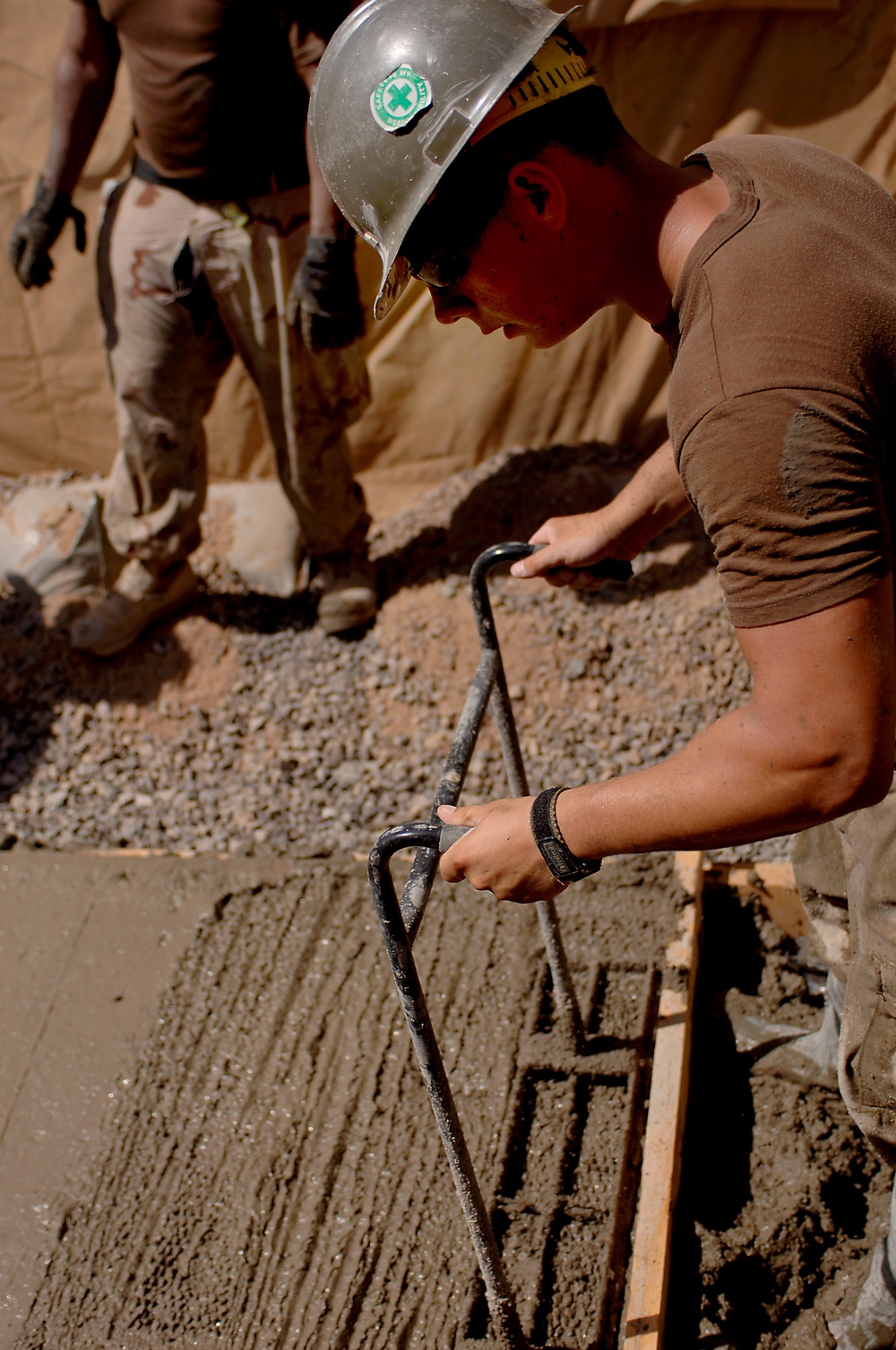 Construction Work at Camp Lemonier