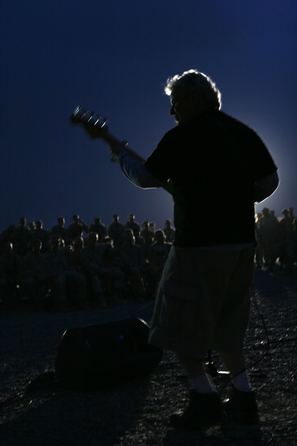 Marines Receive a Rock 'n Roll Treat