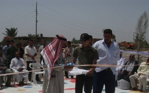 Bridge linking Busayefi to Hawr Rajab opened