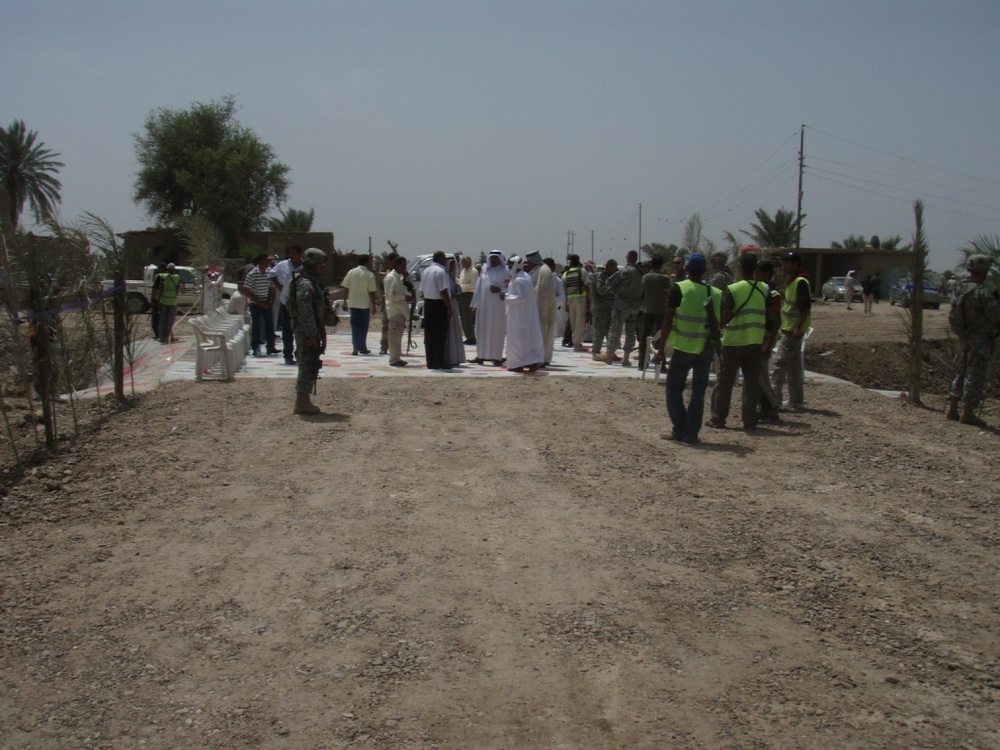 Bridge linking Busayefi to Hawr Rajab opened