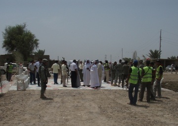 Bridge linking Busayefi to Hawr Rajab opened