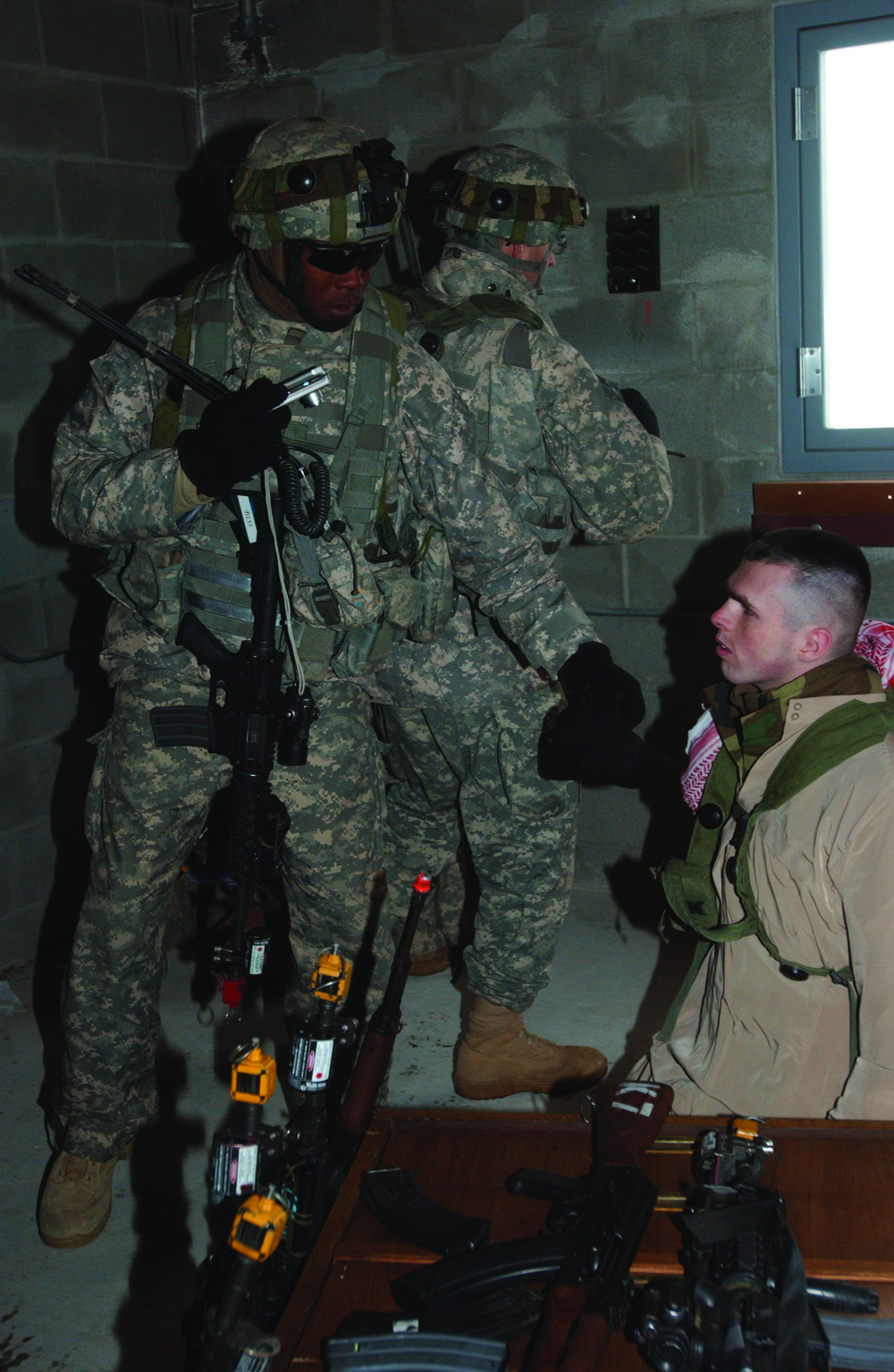 Interactions with civilians; major focus during training