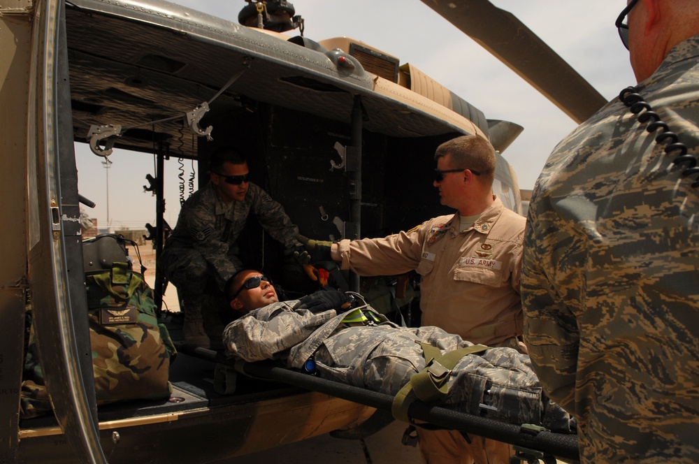 Iraqi Air Force Performs First Medevac Mission