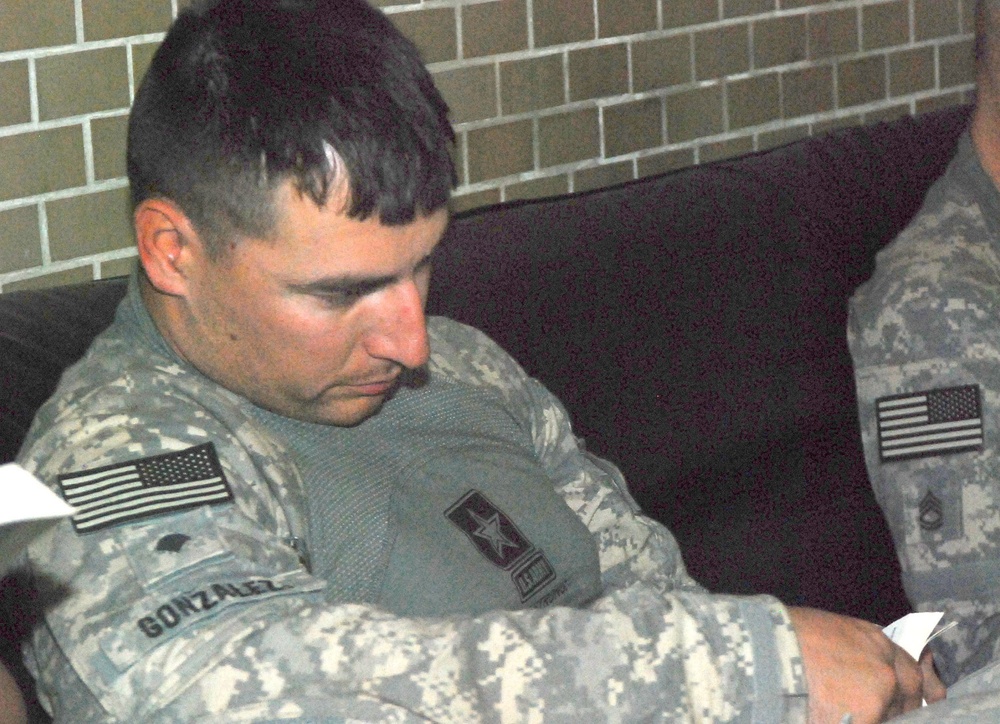MND-B chaplain conducts church service at JSS Washash