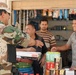 IA soldiers visit local neighborhood market in Mansour