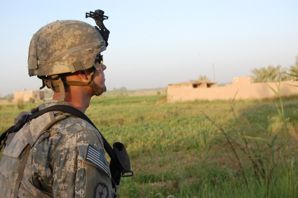 Wolfhounds Search for Criminals During Operation Raider Riptide I