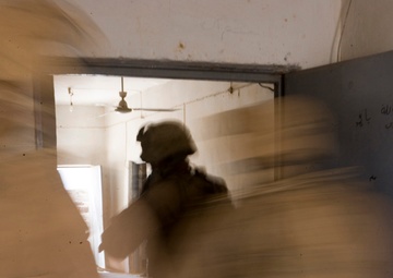 Marines on Patrol for Operation Defeat Al Qaida in the North