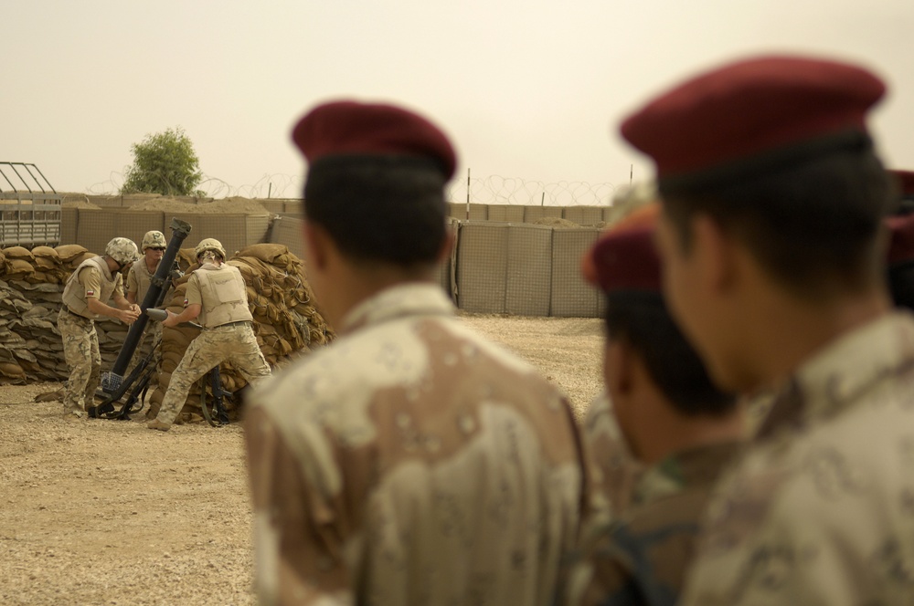 Iraqi Army Artillery Training