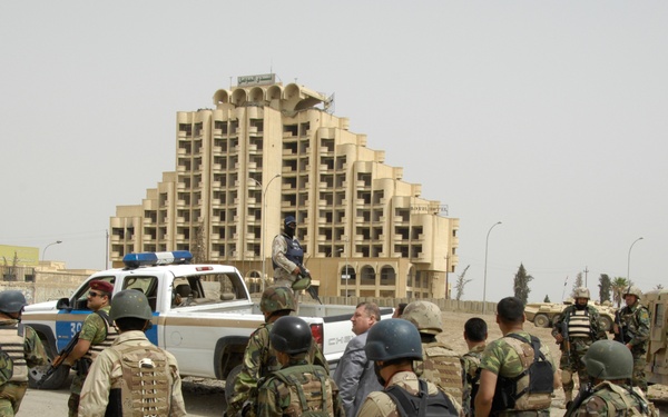 Mayor of Mosul Speaks to Locals