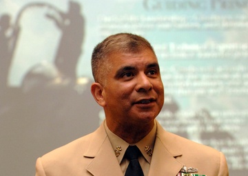 Senior Navy enlisted test drives new uniforms