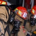 USS Peleliu Sailors practice fighting simulated fires