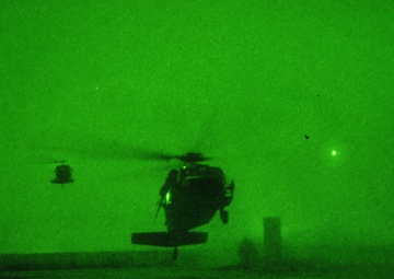 Nighttime Air Assault for Operation Saint Mehie