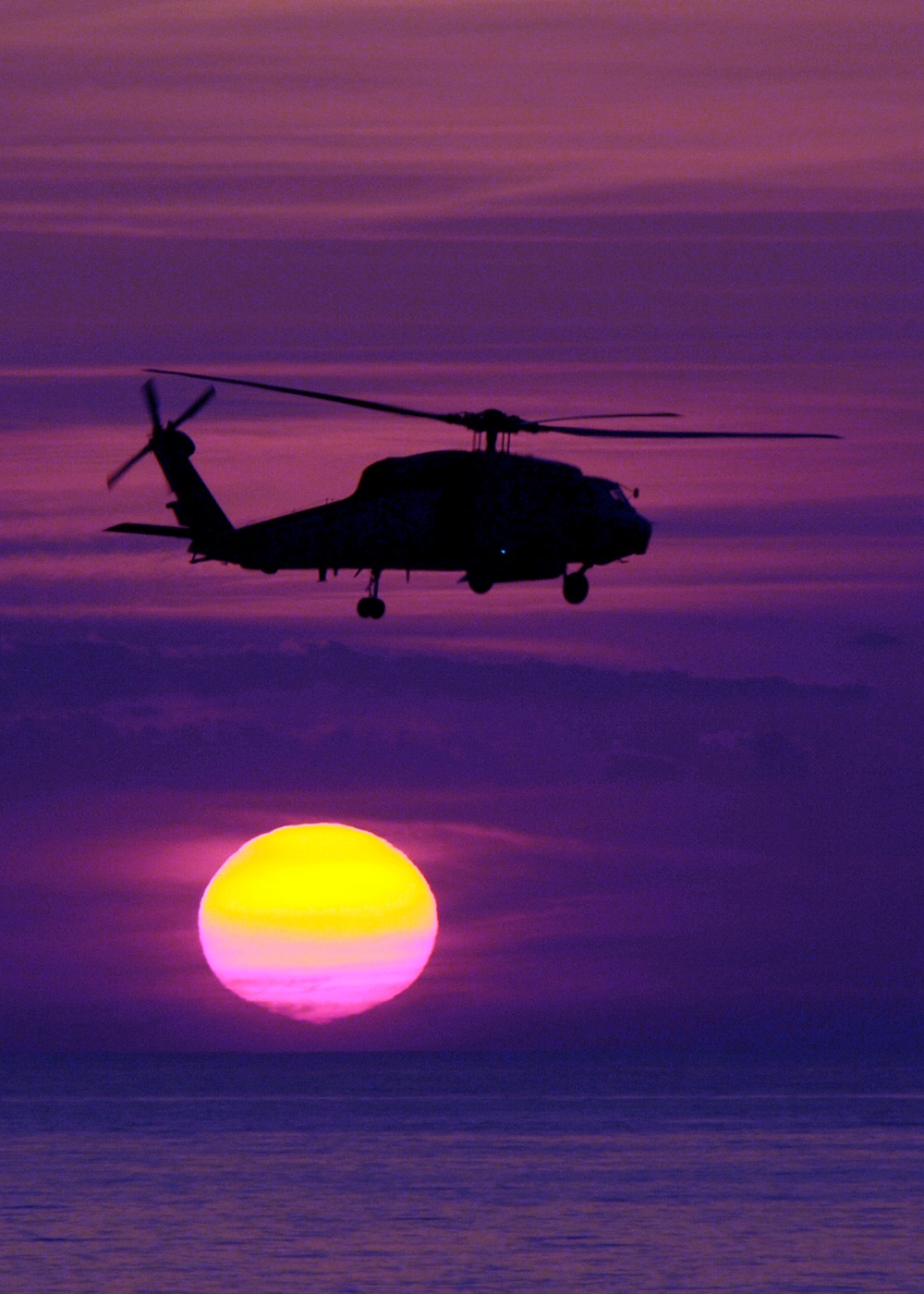 DVIDS Images Seahawk keeps watch above USS Theodore Roosevelt