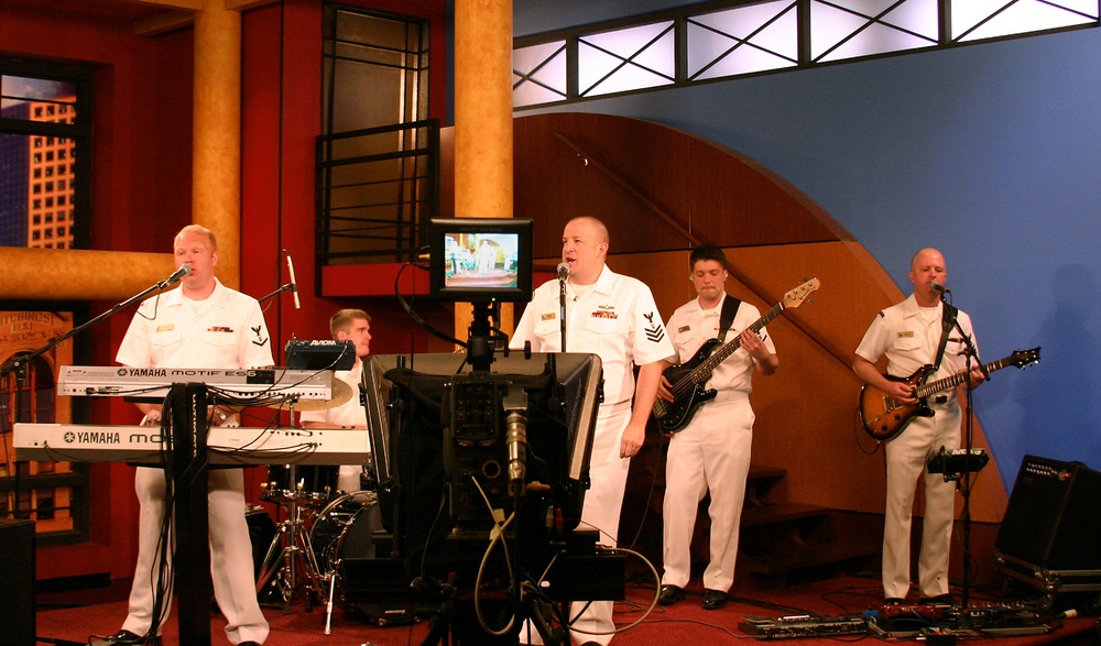 Navy band performs in Denver Navy Week