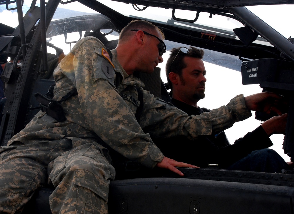 Crash Dance visits Combat Aviation Brigade