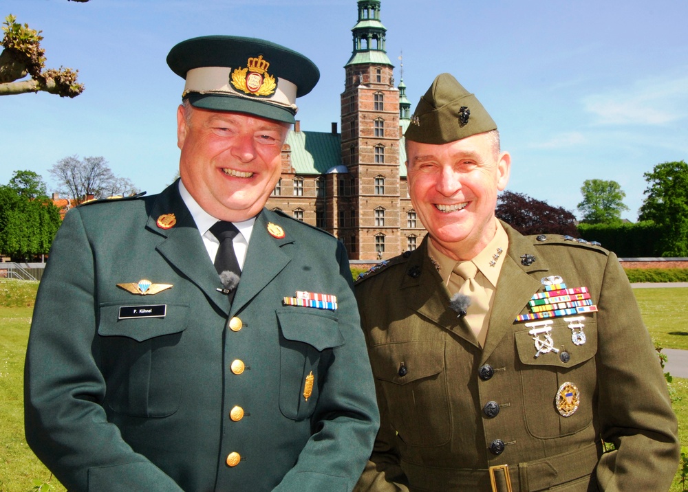 Marine general visits Denmark for international military planning conference
