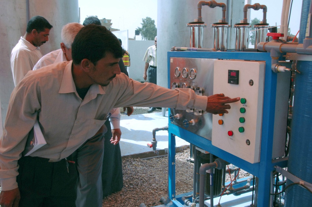 New clean water pumping station opens in Iraq