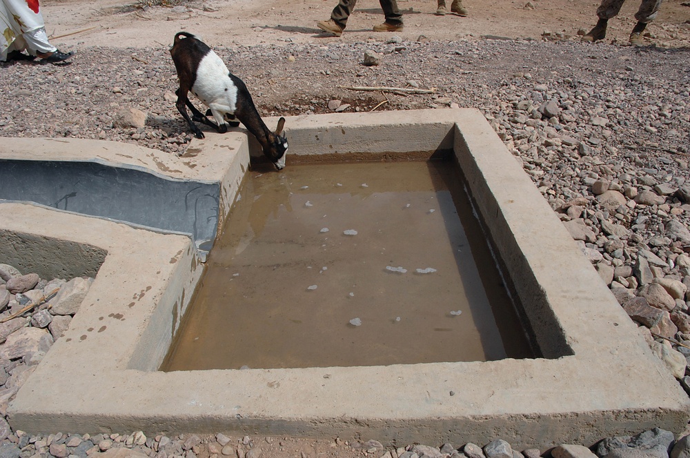Task Force gather for well dedication ceremony in Djbouti